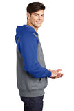 Sport-Tek® ST267 Raglan Colorblock Pullover Hooded Sweatshirt