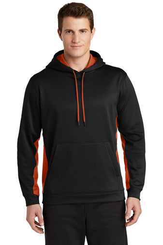 Sport-Tek® ST235 Sport-Wick® Fleece Colorblock Hooded Pullover