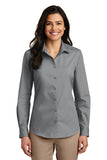 Port Authority® LW100 Ladies Long Sleeve Carefree Poplin Shirt