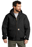 Carhartt ® CTSJ140 Quilted-Flannel-Lined Duck Active Jac