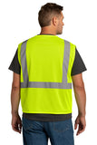 CornerStone® CSV101 ANSI 107 Class 2 Economy Mesh Zippered Vest