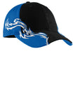 Port Authority® C859 Colorblock Racing Cap with Flames
