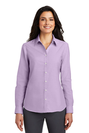 Port Authority® L658 Ladies SuperPro™ Oxford Shirt