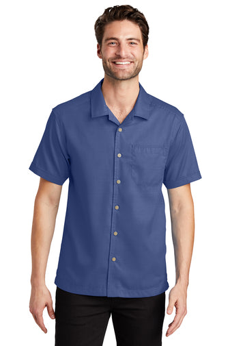 Port Authority® S662 Textured Camp Shirt