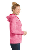 Sport-Tek® LST225 Ladies PosiCharge® Electric Heather Fleece Hooded Pullover