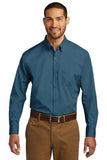 Port Authority® W100 Long Sleeve Carefree Poplin Shirt
