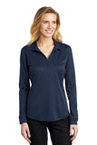 Port Authority® L540LS Ladies Silk Touch™ Performance Polo