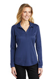 Port Authority® L540LS Ladies Silk Touch™ Performance Polo